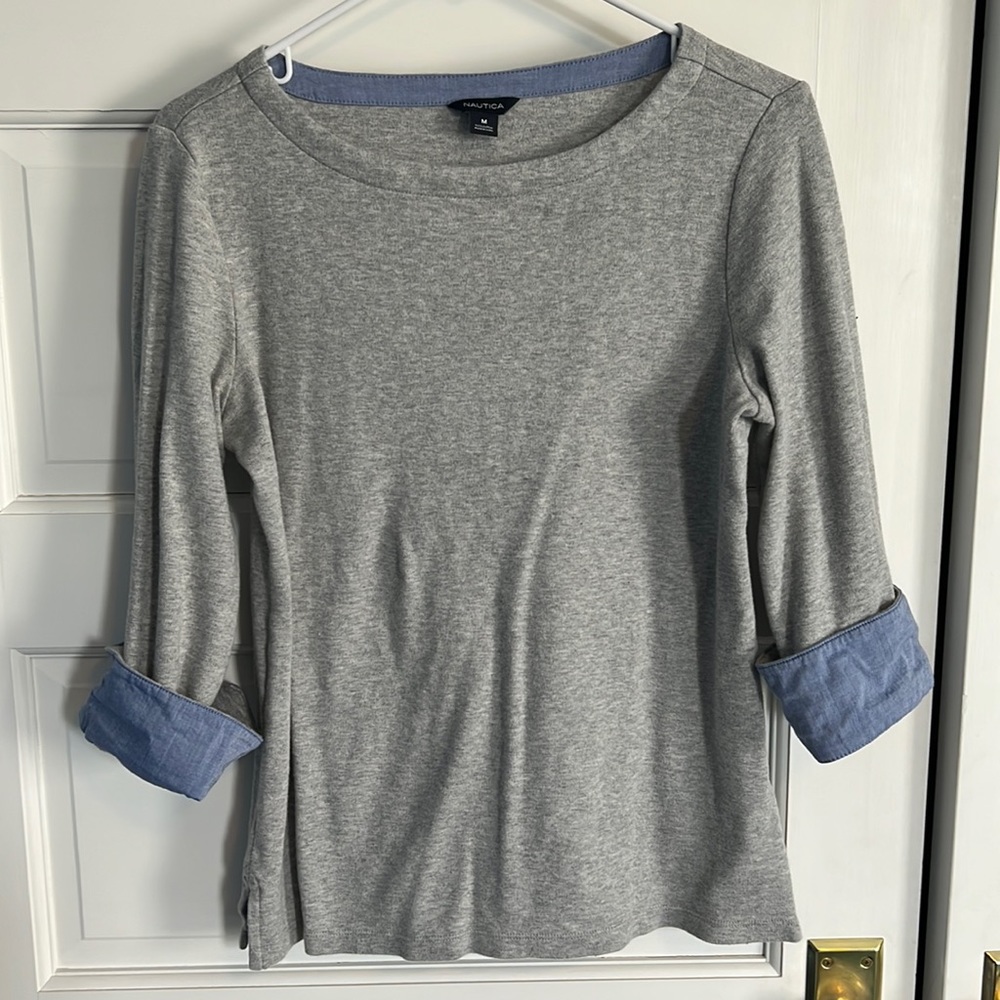Nautica 3/4 sleeve M